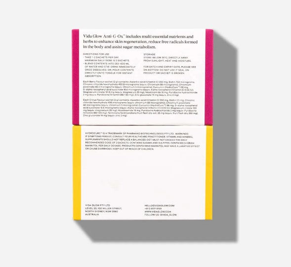 Vida Glow Anti-G-Ox Mixed Trial Pack