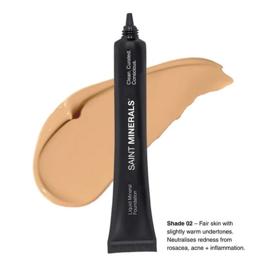 Saint Minerals 02 Liquid Mineral Foundation