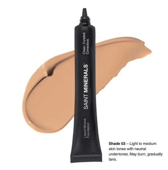 Saint Minerals 03 Liquid Mineral Foundation